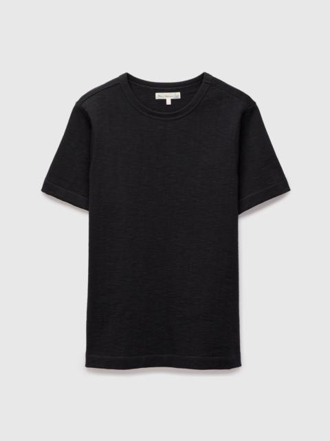 Merz b. Schwanen 2S14 "Good Originals" Super Heavyweight 10.7oz Loopwheel T-Shirt in Charcoal