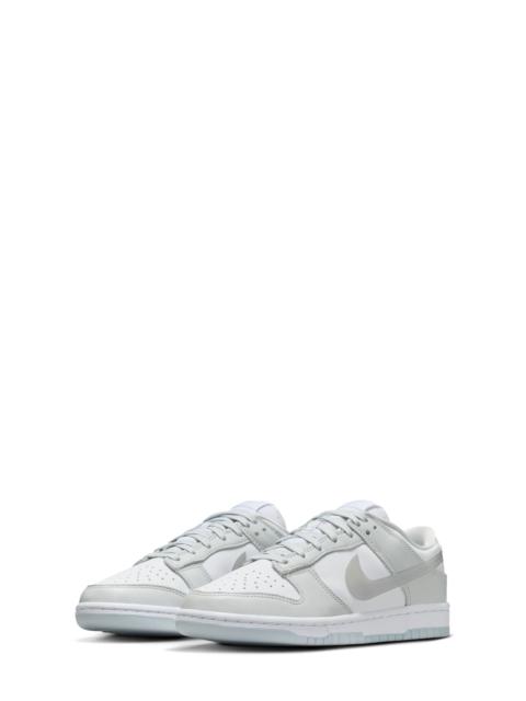 Nike Nike Dunk Low Basketball Sneaker in Dust/Multicolor/White/Blue at Nordstrom