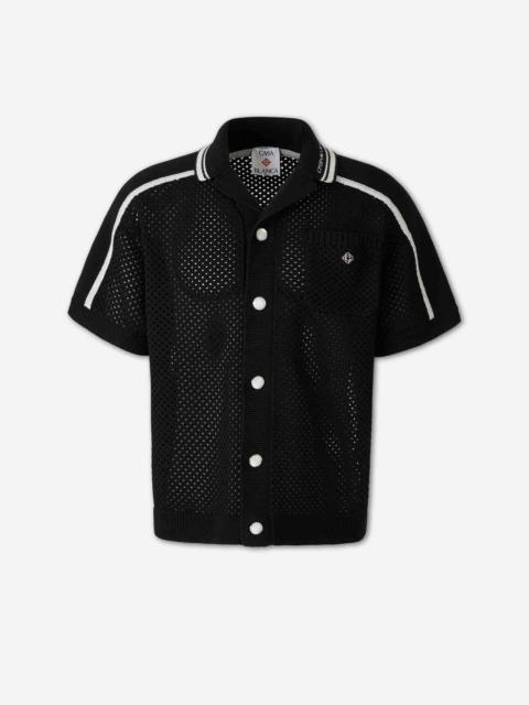 CASABLANCA CASUAL MESH SHIRT