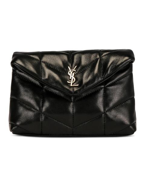 SAINT LAURENT Small Puffer Pouch