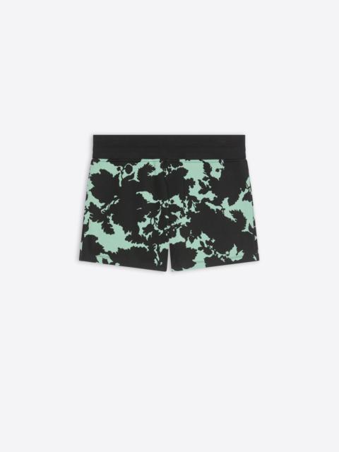 Dries Van Noten RIBBED JACQUARD SHORTS