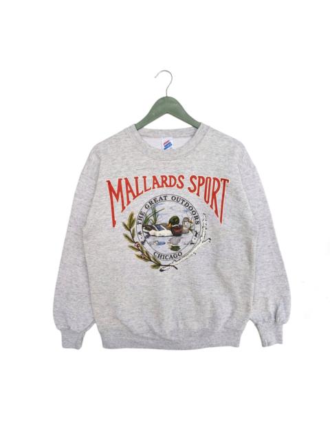 Other Designers Jerzees - Vintage 90s Mallard Sport Sweatshirt
