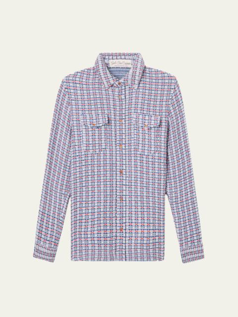 God’s True Cashmere Modern Heritage Cashmere Sport Shirt