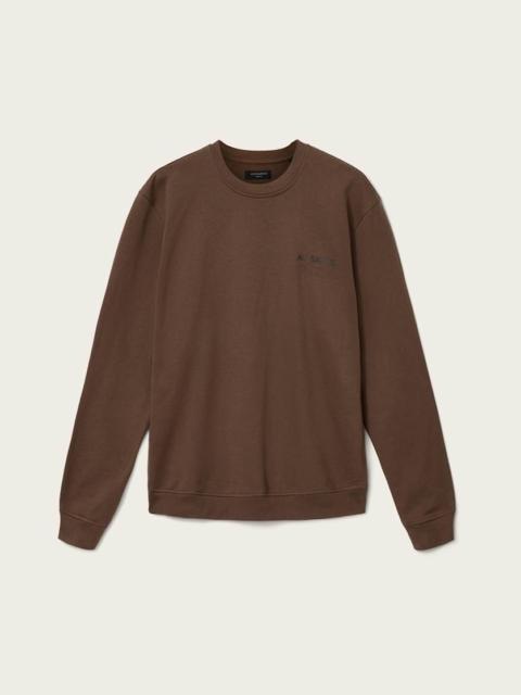 ALLSAINTS UNDERGROUND RELAXED FIT CREW NECK SWEATSHIRT