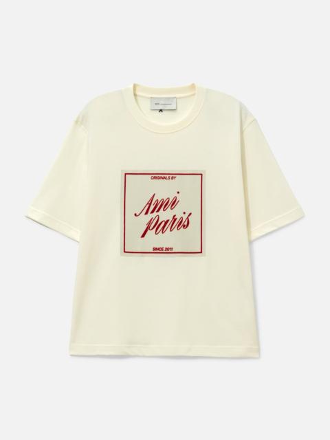 AMI Paris AMI PARIS HERITAGE PRINT T-SHIRT