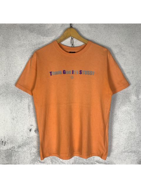 Stüssy Vintage Thank God It's Stussy Tshirt
