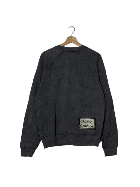 Acne Studios Vintage Acne Studios Crewneck Logo Patch Sweatshirt