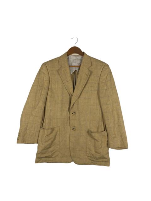 BURBERRYS Classic Checkered Blazer Jacket