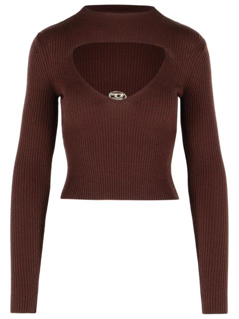Diesel Diesel 'M-OLINA' Redwood Wool Sweater
