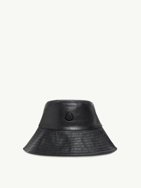 Moncler Moncler x EE72 by Edward Enninful Leather Bucket Hat
