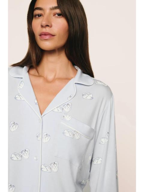 eberjey Gisele Printed TENCEL™ Modal Long PJ Set