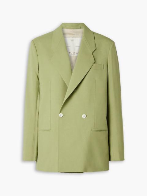 Other Designers The Anna double-breasted wool blazer