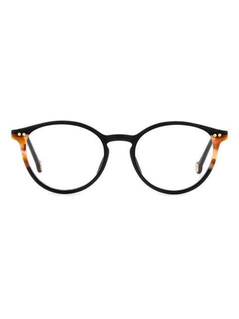 CAROLINA HERRERA Carolina Herrera Demo Oval Ladies Eyeglasses HER 0166 0WR7 51