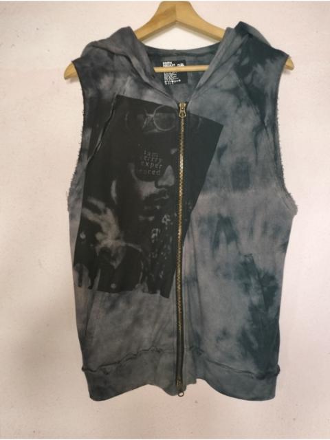 PPFM PPFM x Jimi Hendrix Tie Dye Sleeveless Hoodie Zipper Rare