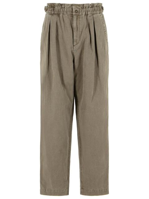 Isabel Marant Étoile Isabel Marant Etoile 'Neriah' Brown Cotton And Linen Pants Women