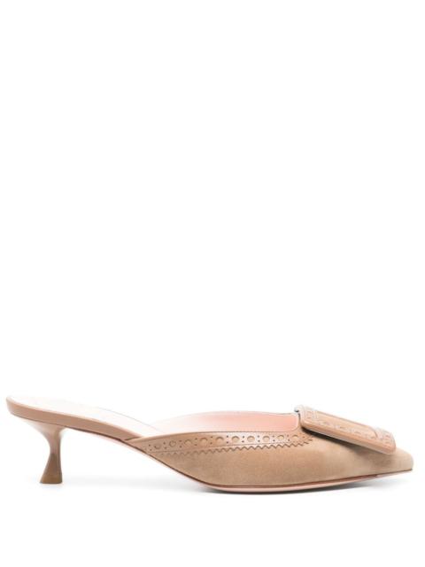 Roger Vivier Roger Vivier Women Viv In The City Leather Mules