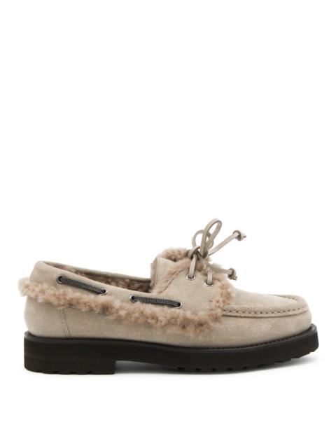 Brunello Cucinelli Boots Light And Natural