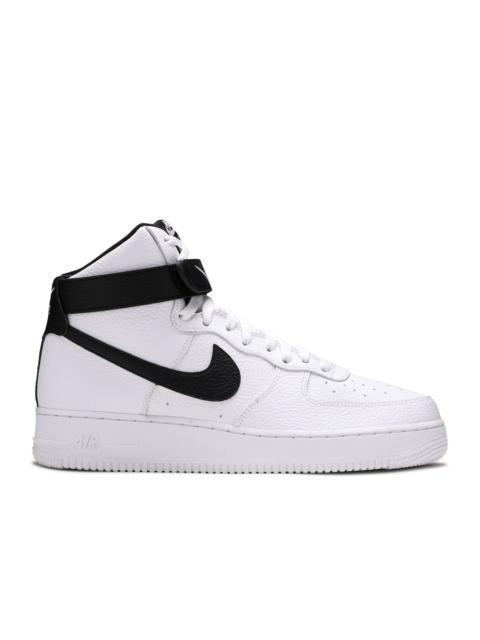 Nike AIR FORCE 1 '07 HIGH 'WHITE BLACK'