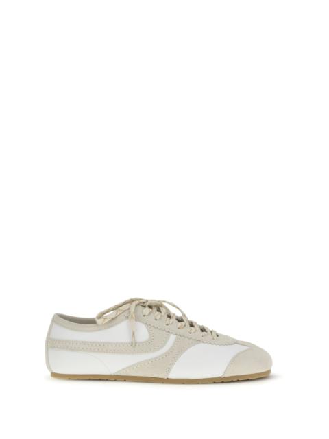 Dries Van Noten Dries Van Noten Suede Sneakers White Men