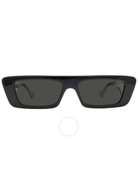 Gucci Grey Rectangular Men's Sunglasses GG1331S 001 54