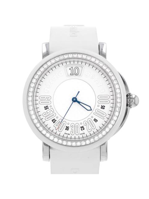 Gerald Genta - Pre-owned Gerald Genta Retro Sport Automatic Diamond White Dial Men's Watch RSP.X.10