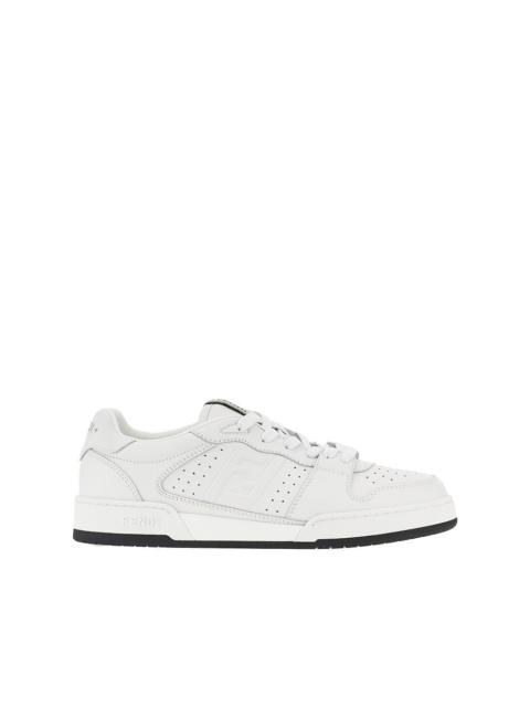 FENDI Fendi 'Fendi Match' Leather Sneakers White Men