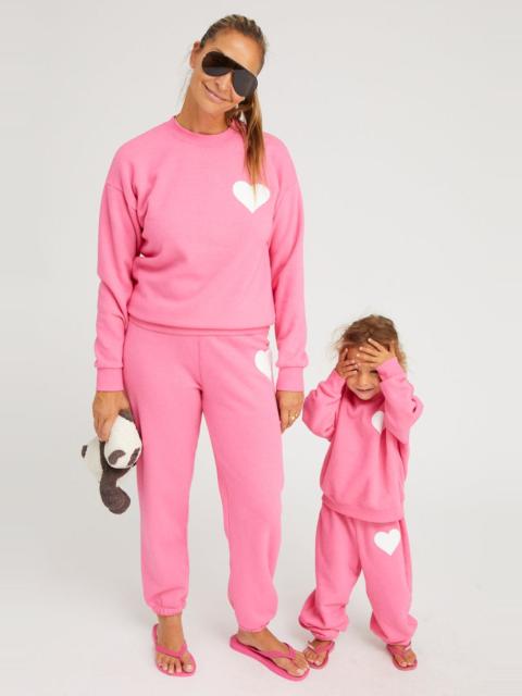 SPRWMN PEONY HEART SWEATSHIRT