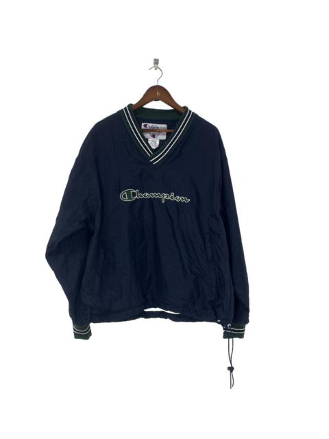 Other Designers Vintage Champion Sweatshirt Pullover V Neck Big Logo Design