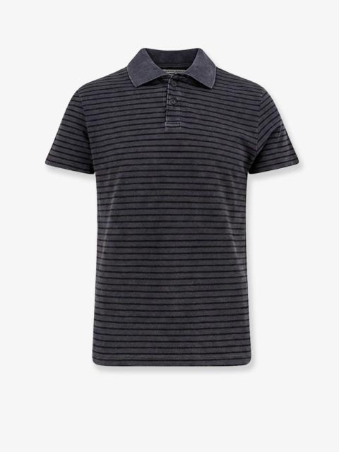 Tonywack Tonywack Cotton Polo Shirt With Striped Profiles