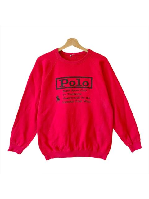 Other Designers U.S. Polo Assn. - Vintage 90s Polo Club Big Logo Crewneck Sweatshirt Size M