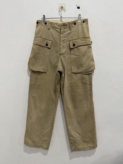 Other Designers Johnbull - JAPANESE BRAND HERRINGBONE MONKEY PANTS OVERSIZED STYLE