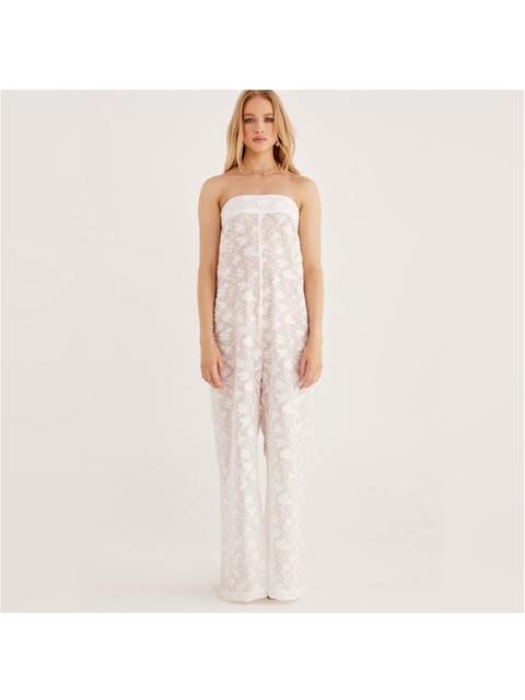 Other Designers NWT Revolve x RUMER‎ the Label Billie Jumpsuit w Lining Strapless Fil Coupé Sz M