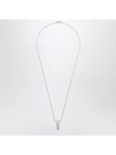 Rick Owens Rick Owens Palladium Brass Trunk Pendant Necklace Men Men