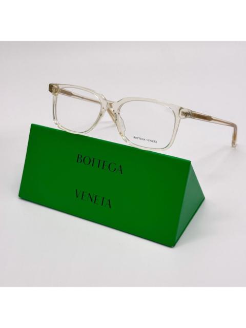 Bottega Veneta NEW BOTTEGA VENETA EYEGLASSES BV1024O 005 SQUARE BEIGE TRANS