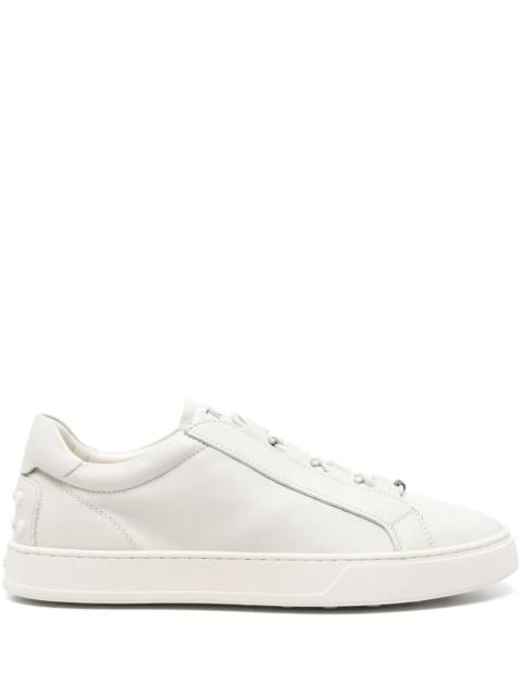 Tod's Tod's Men Leather Sneakers With One-Pull Lace