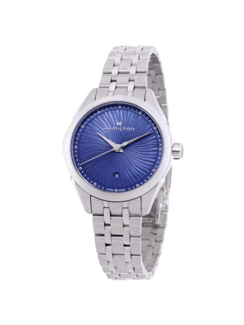 Hamilton - Hamilton Jazzmaster Lady Quartz Blue Dial Ladies Watch H32231140