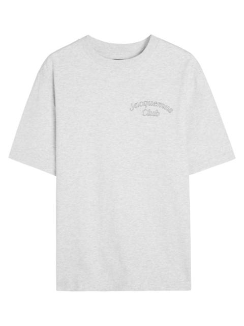 JACQUEMUS Jacquemus Le T-shirt Club Logo Cotton T-shirt