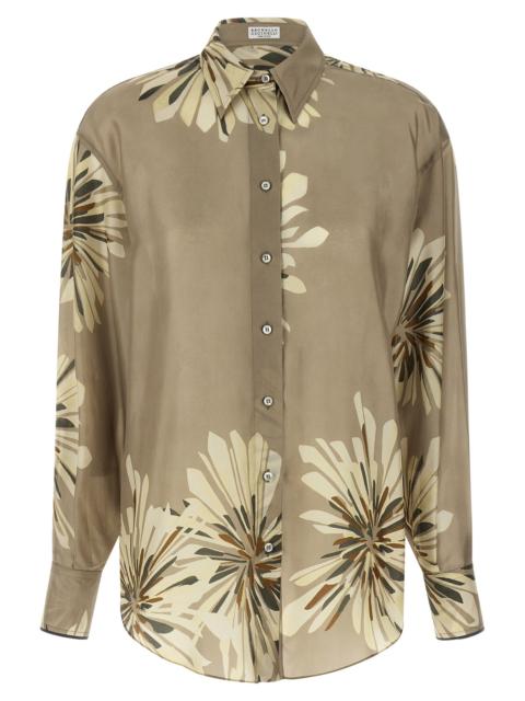 Brunello Cucinelli Brunello Cucinelli Women Floral Patterned Shirt