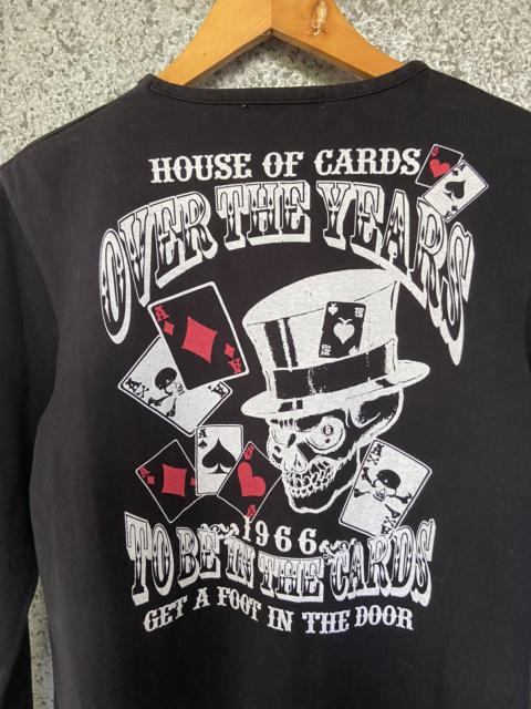Other Designers Vintage House of Card t shirt long sleeve