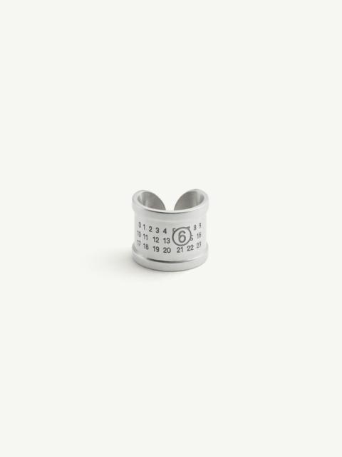 MM6 Maison Margiela Numeric cuff ring