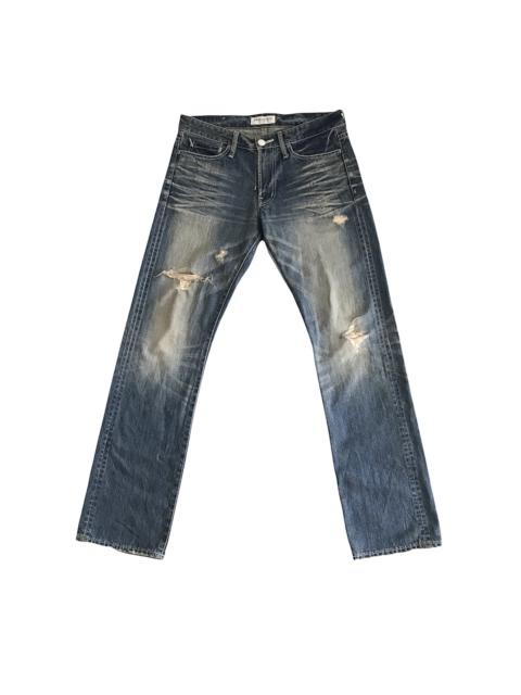 Other Designers Vanquish - Authentic Vanquish Tokyo Indigo Torn Processed Denim