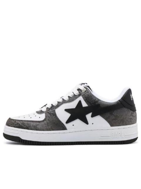 A BATHING APE® A BATHING APE Bape Sta 'Black Snakeskin' 1I80-191-009-BLK