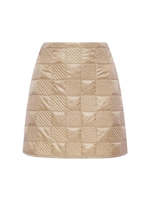 Moncler Nylon Skirt neutral