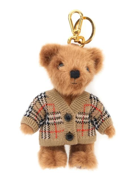 Burberry Burberry Women Keychain 'Thomas' With Beige Leather Details For Women