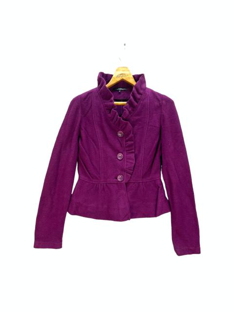 Max Mara MAX MARA WOOL CROP JACKET #8044-198