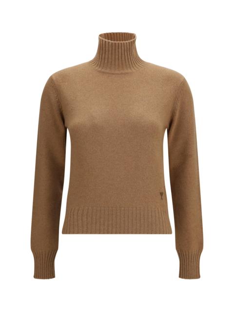 AMI Paris Ami Paris Women Ami De Coeur Turtleneck Sweater