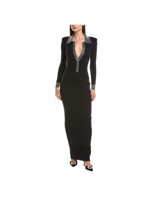 RETROFÊTE Retrofête Shareen Cashmere-Blend Maxi Dress