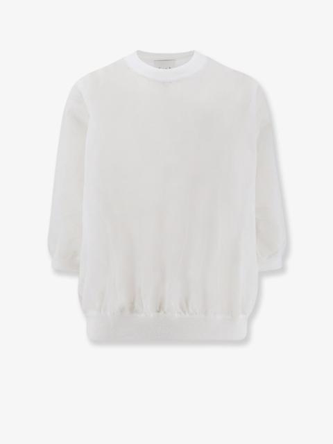 Other Designers Nude Cotton Blend T-Shirt