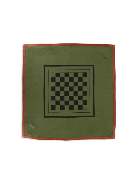 checkers set-print scarf