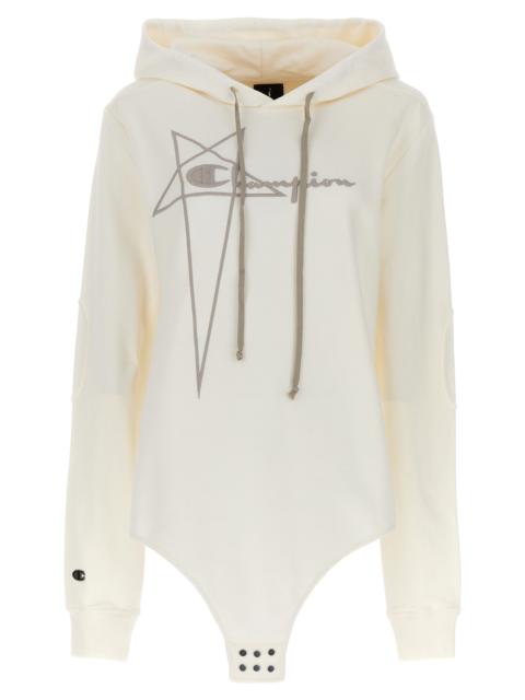 Rick Owens Rick Owens Women Champion X Rick Owens Hooded Bodysuit